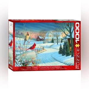 Eurographics Country Cardinals Puzzle 1000 pcs